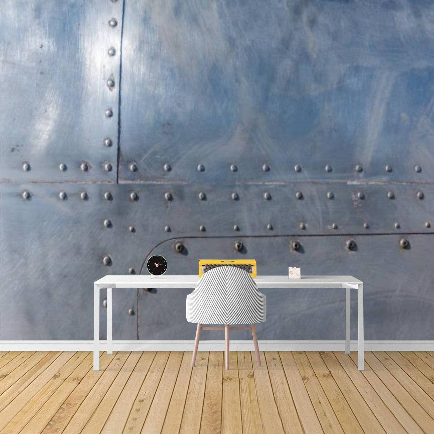Riveted Metal Wallpaper Grunge Metal Texturewith Rivets Wallpaper