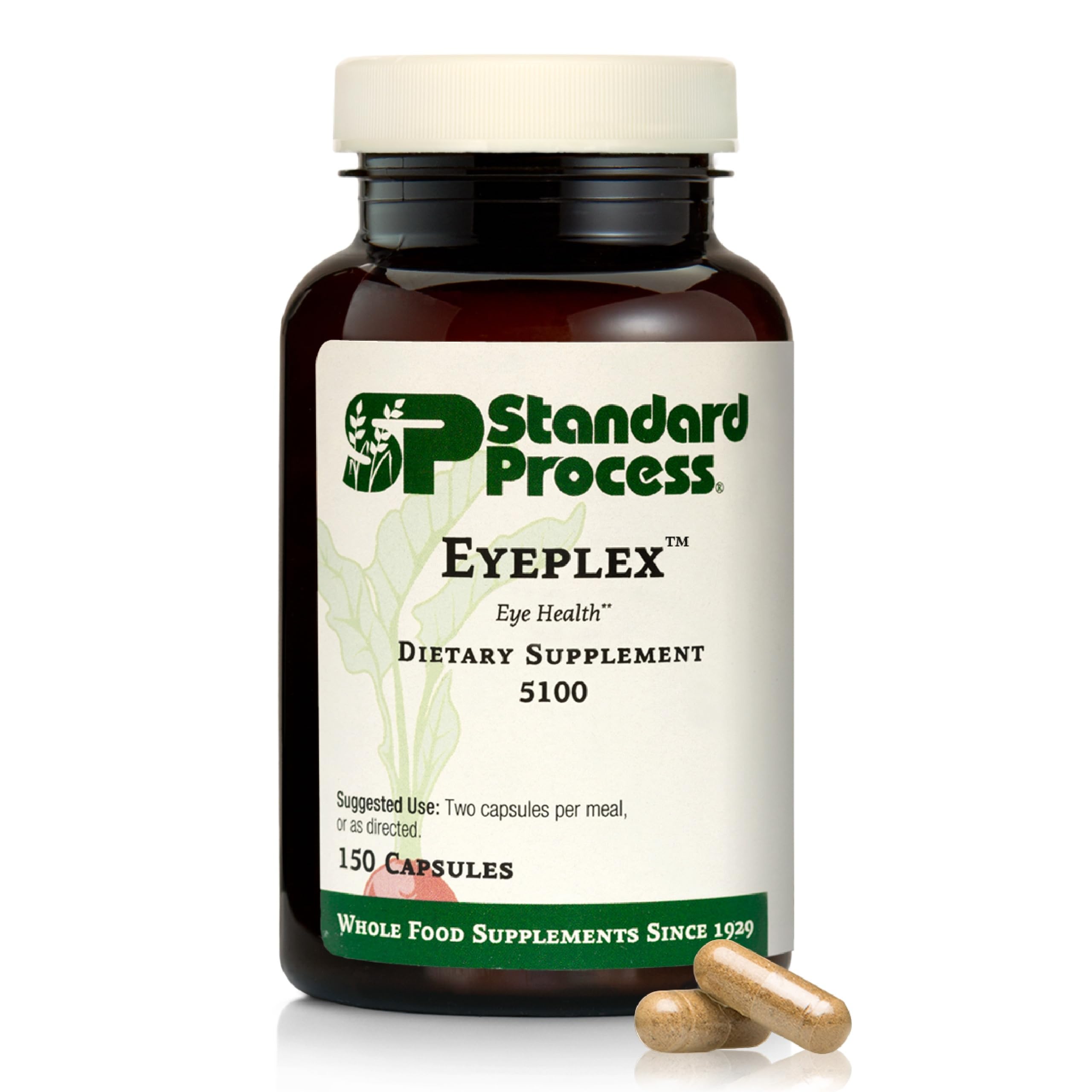 Standard Process Eyeplex, Vascular & Eye Health Supplement, 150 Capsules