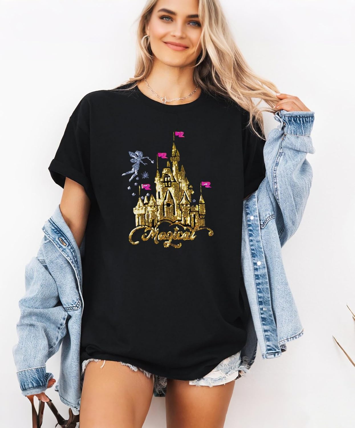 Magic Coordinator T Shirt Magic Kingdom Casual Tee Shirts Tshirt Family Vacation Castle Graphic Tops - Image 3