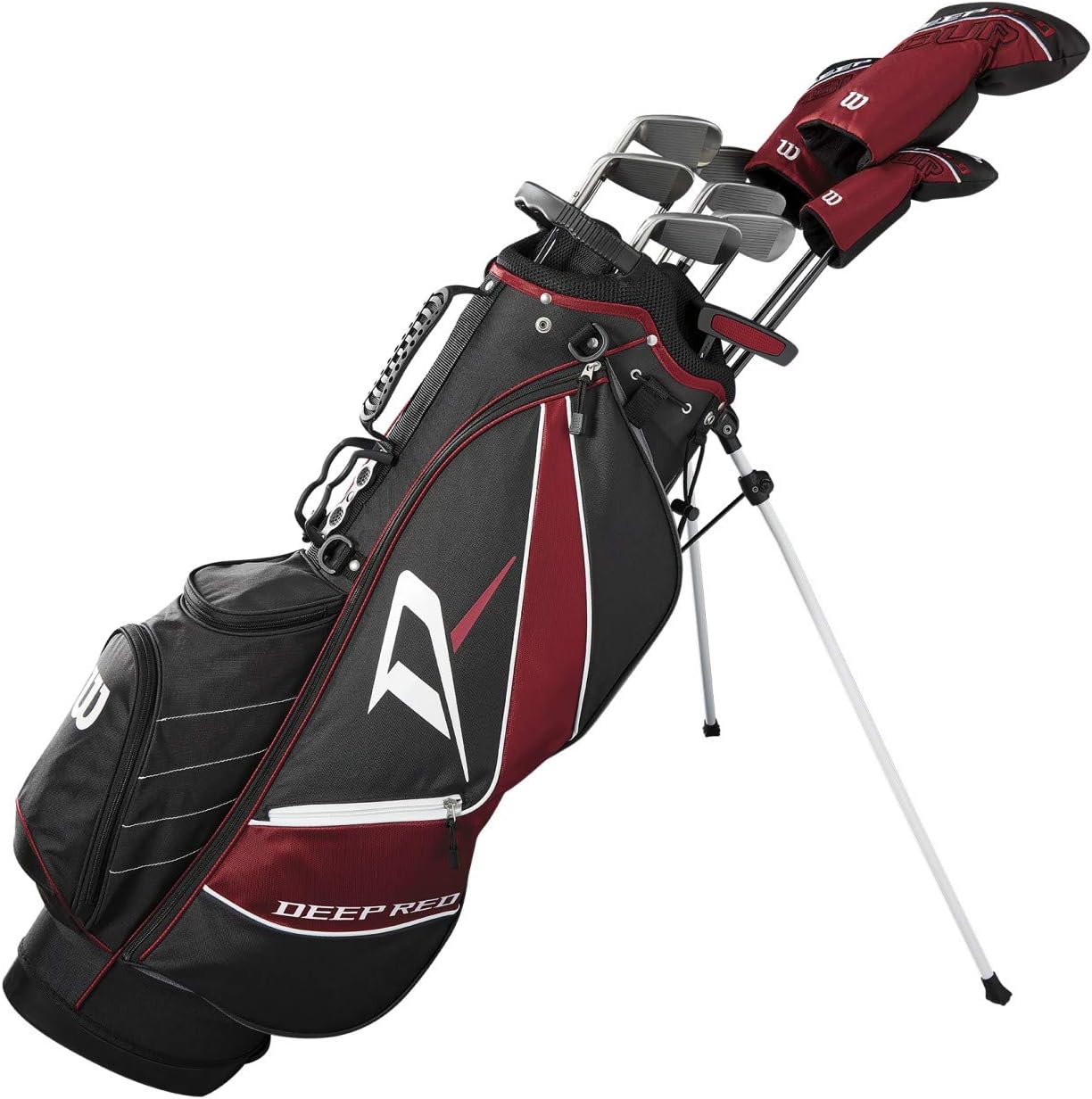 Wilson Men's Deep Red Tour Complete Golf Set