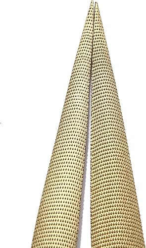 Miniatura 7 de NKTM Lima de madera, juego de limas de madera para trabajar madera, limas de escofina de madera, lima de madera cónica dorada con mango de goma en