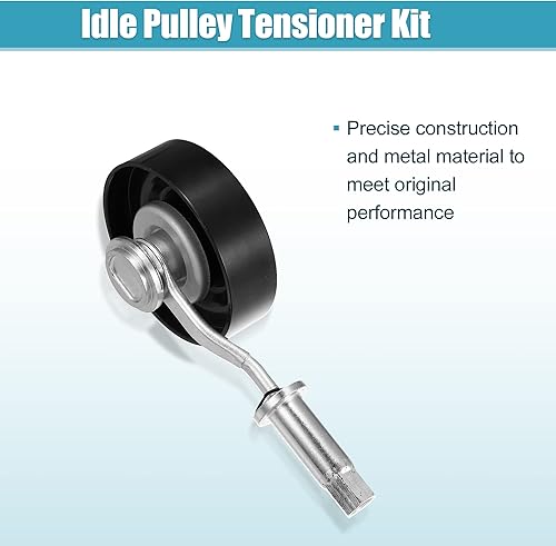 Miniatura 4 de X AUTOHAUX 11925-31U0C 419-624 Polea tensora de la correa de transmisión del coche para Nissan Altima Murano