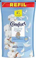 Comfort Amaciante Concentrado Puro Cuidado Refil 900ml
