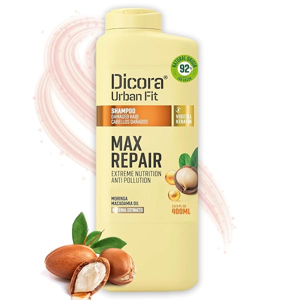 DICORA URBAN FIT produkt do pielęgnacji włosów, Uf Champu Cabellos Dañados 365Ml, 365 ml