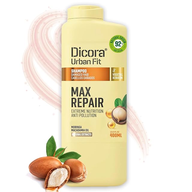 DICORA URBAN FIT produkt do pielęgnacji włosów, Uf Champu Cabellos Dañados 365Ml, 365 ml