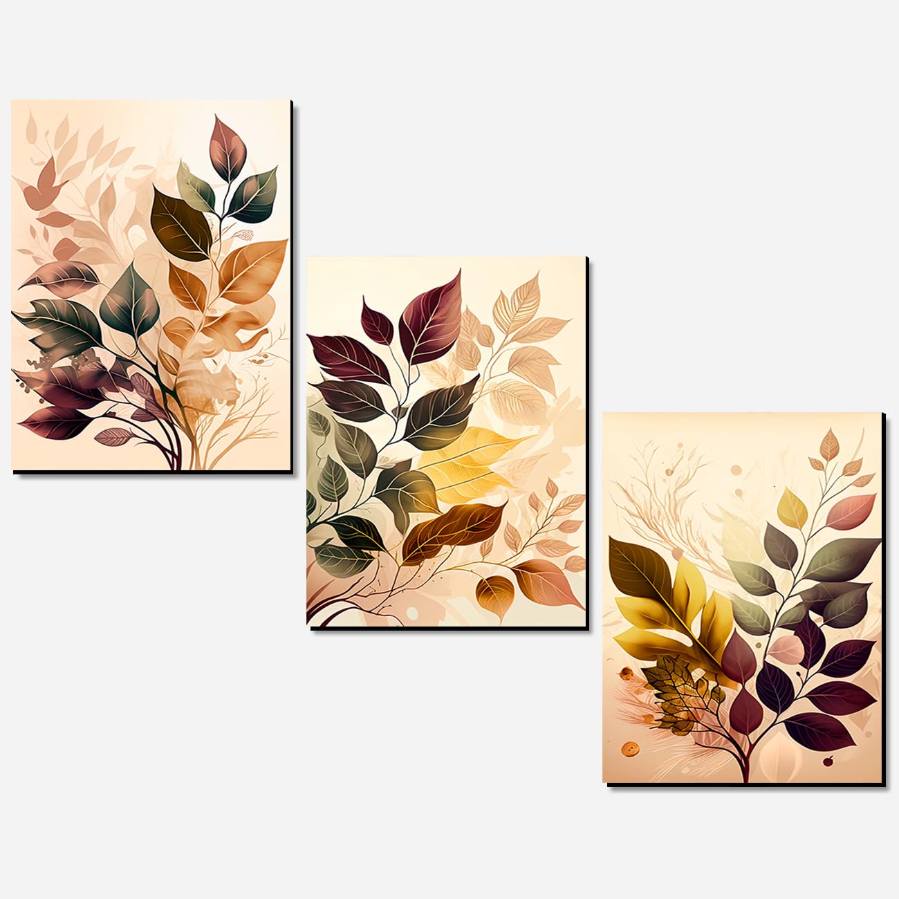 Kotart Modern Wall Art MDF Panel Painting for Wall Decoration - Wall Paintings for Living Room, Bedroom - Wall Painting KO_TP1(9 x 12 inch, Panel) Set of 3 (Art Deco, 0.013) (B0C27SN5D4) Amazon Price History, Amazon Price Tracker
