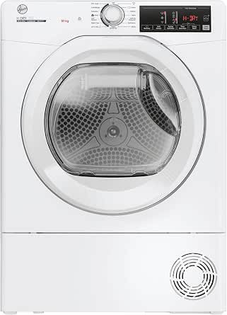Hoover H-Dry 350 HRE C10TE-80 Condenser Tumble Dryer, 10kg, White, B Class Energy Rated - View 2