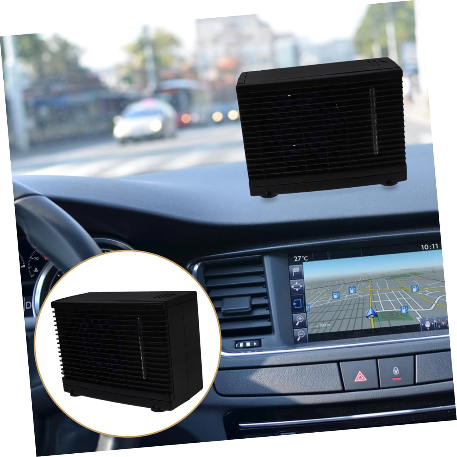 12v Car Air Conditioner Mini Portable Cooling System Car Cooler Fan Conditioner Water Evaporative Cooler