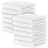 Vista 76 de Comfy Cubs - Paquete de 10 paños de muselina para eructos, 20 x 10 pulgadas, grandes, 6 capas, 100 % algodón, ultraabsorbentes, suaves, seguros
