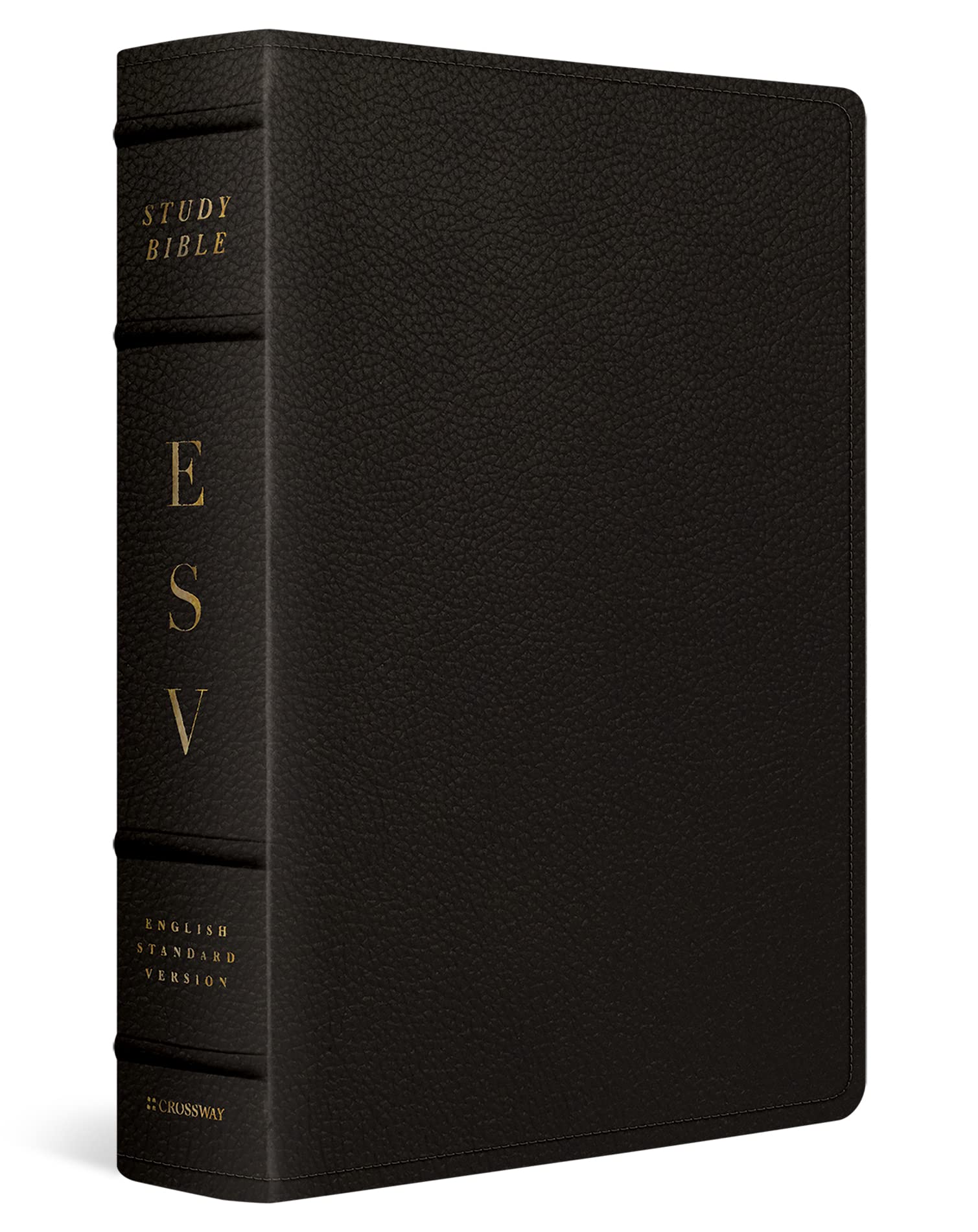 ESV Study Bible (Buffalo Leather, Deep Brown).9781433575921 Fast Free Shipping**