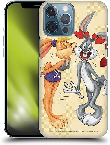Head Case Designs Funda rígida con licencia oficial de Looney Tunes Bugs Bunny y Lola Bunny Season compatible con Apple iPhone 13 Pro Max