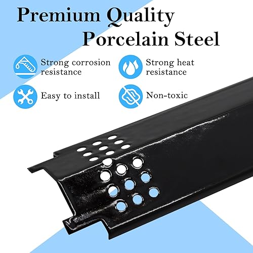 Miniatura 5 de Adviace Piezas de repuesto para parrilla Charbroil Gas2Coal 463340516, 463370519, 463370516, 463336818, 463341918, 463370518, rejillas de hierro