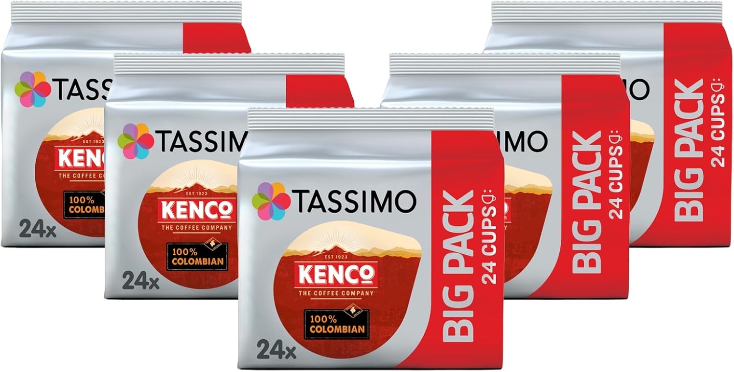 Tassimo Kenco Americano Grande XL Coffee Pods x16 (Pack of 5, Total 80 Drinks) — image 12