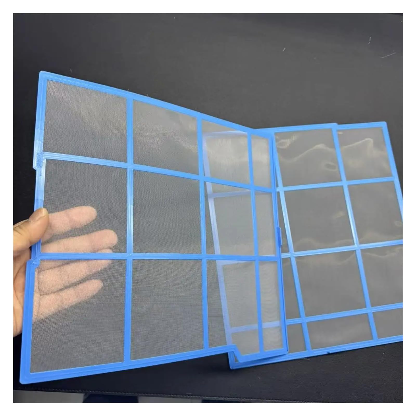 Compatibile For Hitachi, 2 Pezzi/set Filtro Aria Condizionata Schermo Antipolvere SINISTRA 29,8X31,5 Cm + DESTRA 28,5X31,5 Cm
