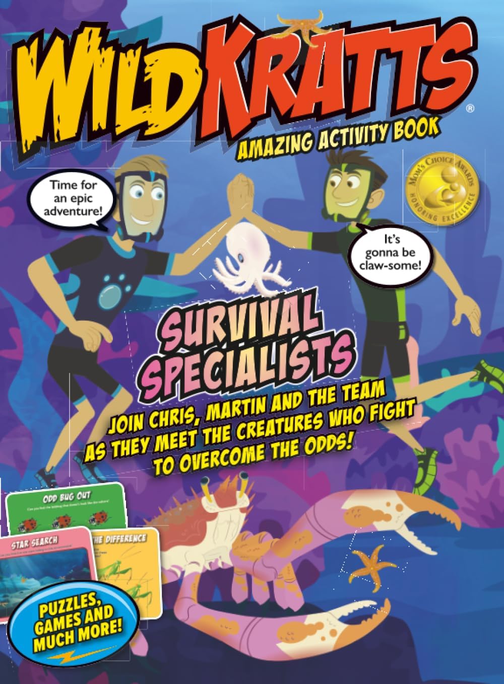 WILD KRATTS AMAZING ACTIVITY BOOK: SURVIVAL SPECIALISTS