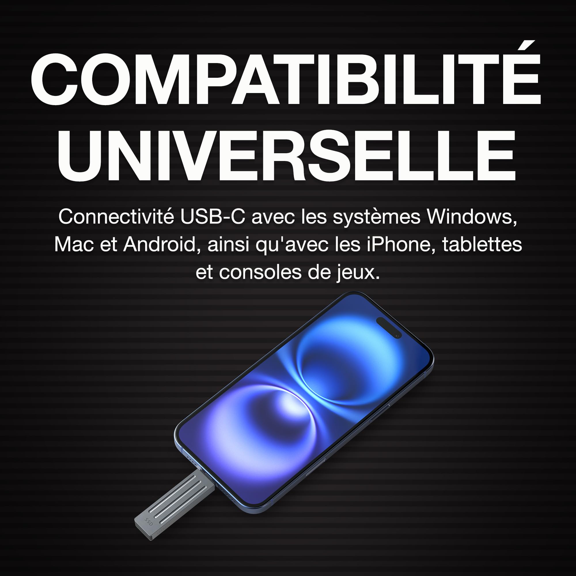Seagate Ultra Compact 1To, SSD Extern, 1000MB/s, USB 3.1 Typ C, Data Rescue Service (STMX1000400)