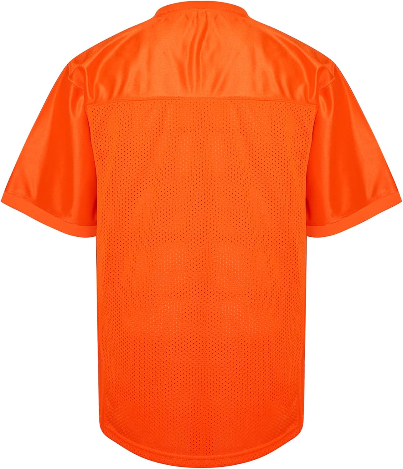 MESOSPERO Blank Football Jerseys for Men,Mesh Polyester Plain Football Shirt Pullover Sports Clothing Black White Grey Yellow - Image 3