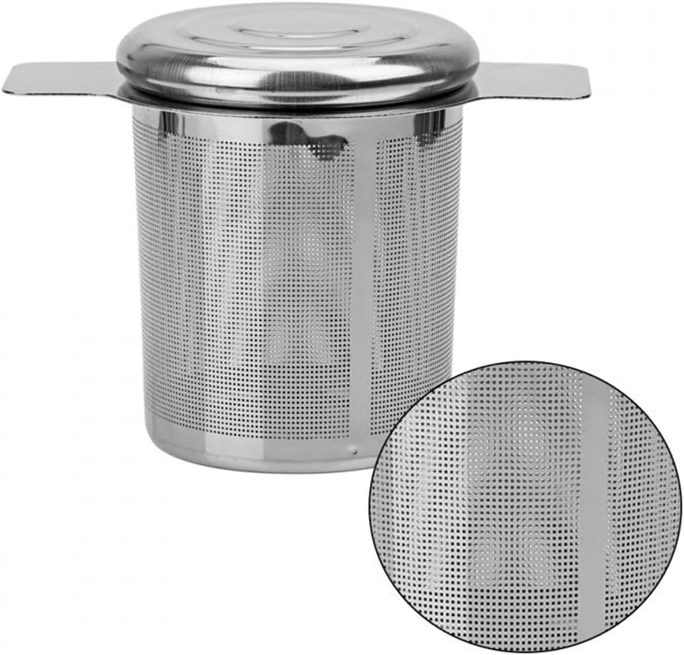 Tea Strainer， Metal Leakage Tea Infusion Stainless Steel Loose-Leaf Filter Filters Herbal Medicine Reusable Tea Filter Filtering
