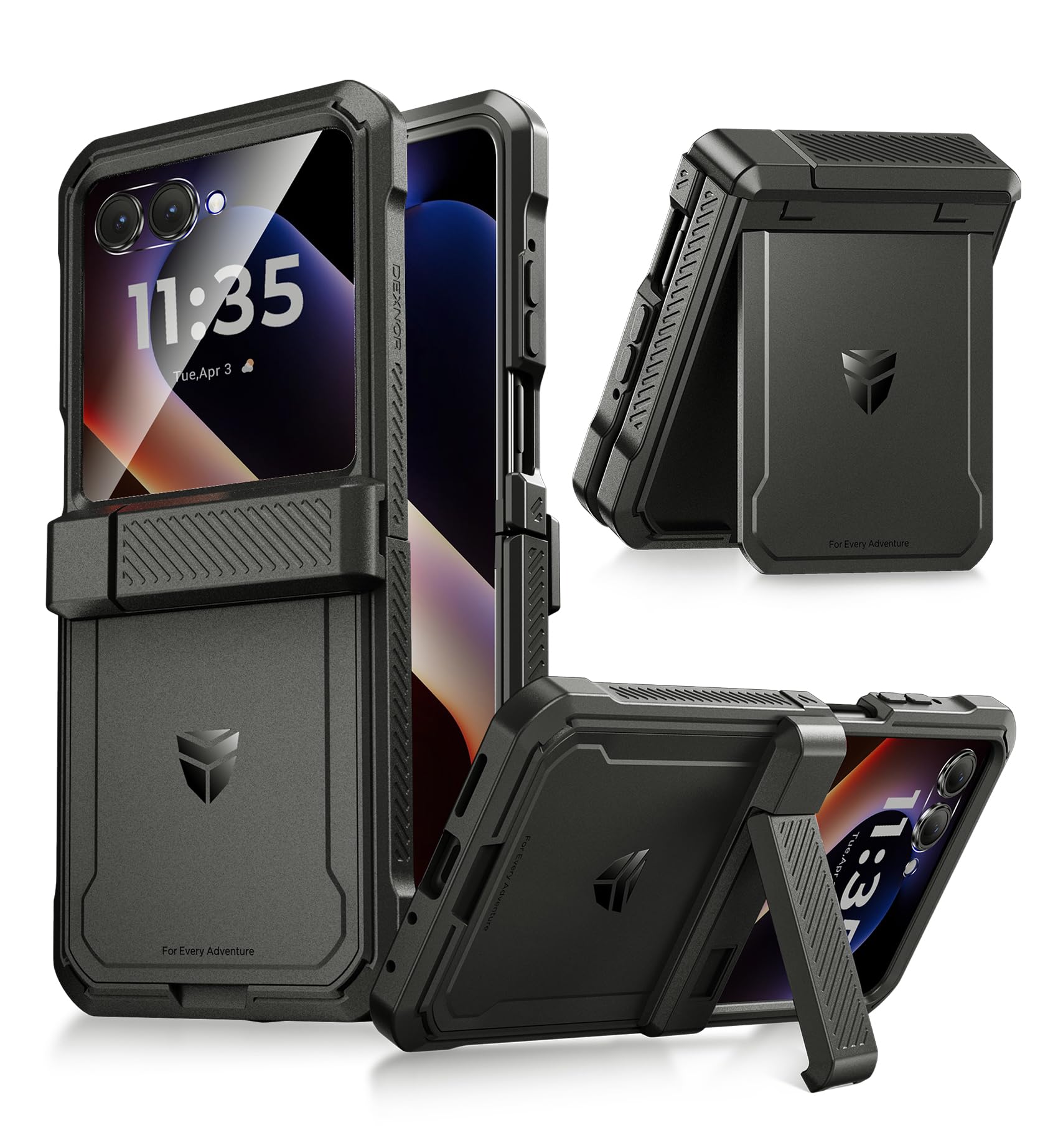 Amazon.com: Dexnor for Motorola Moto Razr 2025/2024 Case, [Bulit