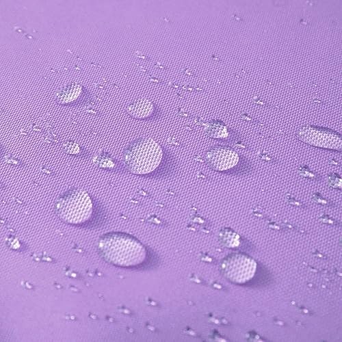 Miniatura 5 de VAKADO Juego de 2 fundas de almohada impermeables para exteriores de 18 x 18 pulgadas, fundas decorativas moradas para muebles de patio, decoración