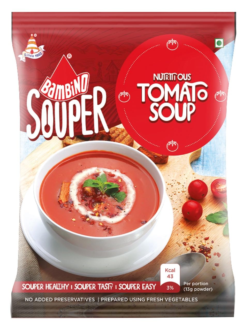 Bambino Tomato Soup 50 Gms (B0D9VS5TYC) Amazon Price History, Amazon Price Tracker
