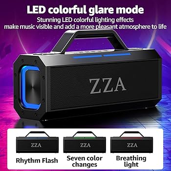 Amazon.com: Portable Bluetooth Speakers, 60W Peak Wireless