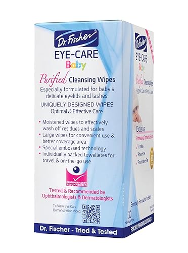 Miniatura 3 de Toallitas purificadas, no irritantes, sin desgarros, hipoalergénicas y sensibles aprobadas por Dr. Fischer - Prehumedecidas, sin enjuague