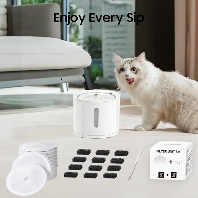 Foto 5 de 6 de Paquete de 12 filtros de fuente de agua 3.0 para gatos