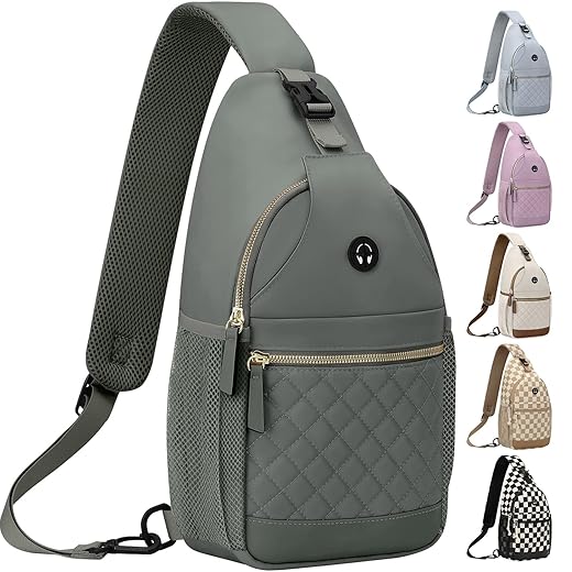 Small Crossbody Purses Bags for Women Men Travel, Chest Sling Bag Women Casual Cross Body Bag for Woman Sling Backpack