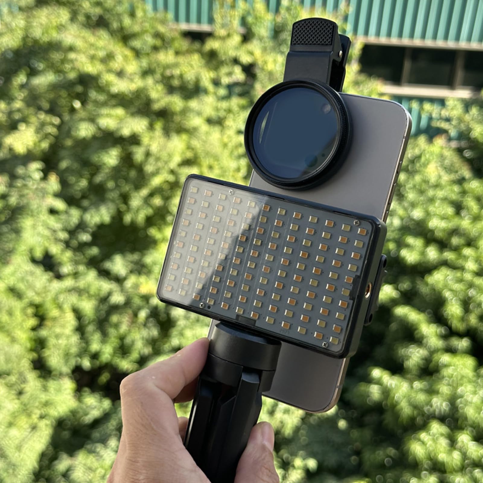 FILFEEL Światło LED do selfie z możliwością ponownego ładowania do tatuażu na żywo – regulowana jasność, temperatura barwowa, przenośna konstrukcja, stabilny uchwyt