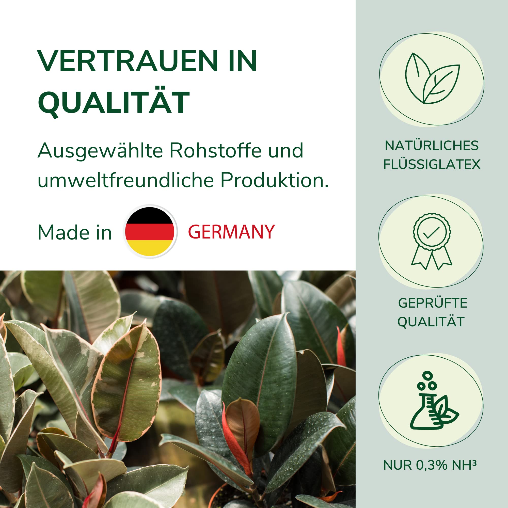 Natursache Latexmilch, 5l Kanister, Flüssiglatex geeignet für Maskenherstellung Make-up Formenbau Sockenstop