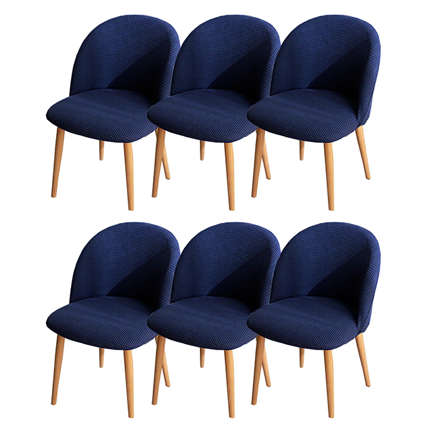 Amazon.com: KCCRHIN Dining Room Chair Cover Curved Back Chair