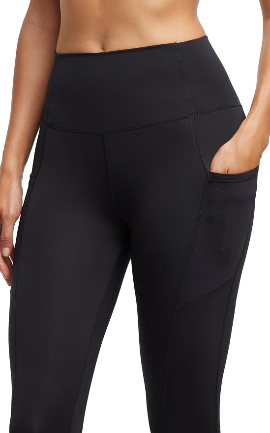 Leggings Capris Mujer 20" con Bolsillos de Malla miniatura 5