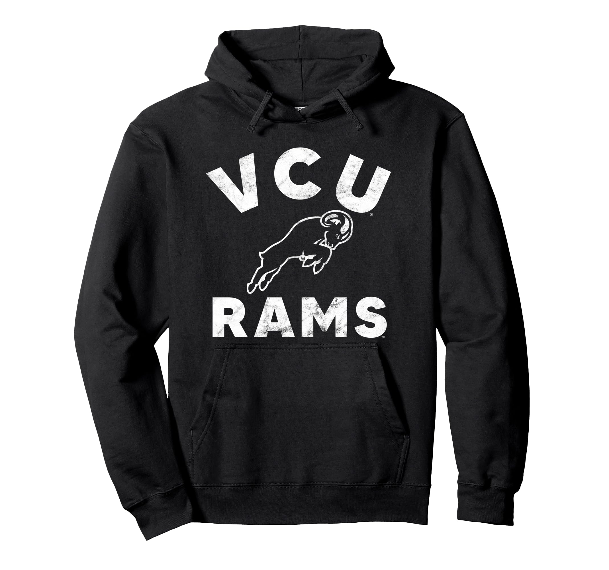 Virginia Commonwealth University VCU Rams Large One Color Pullover Hoodie