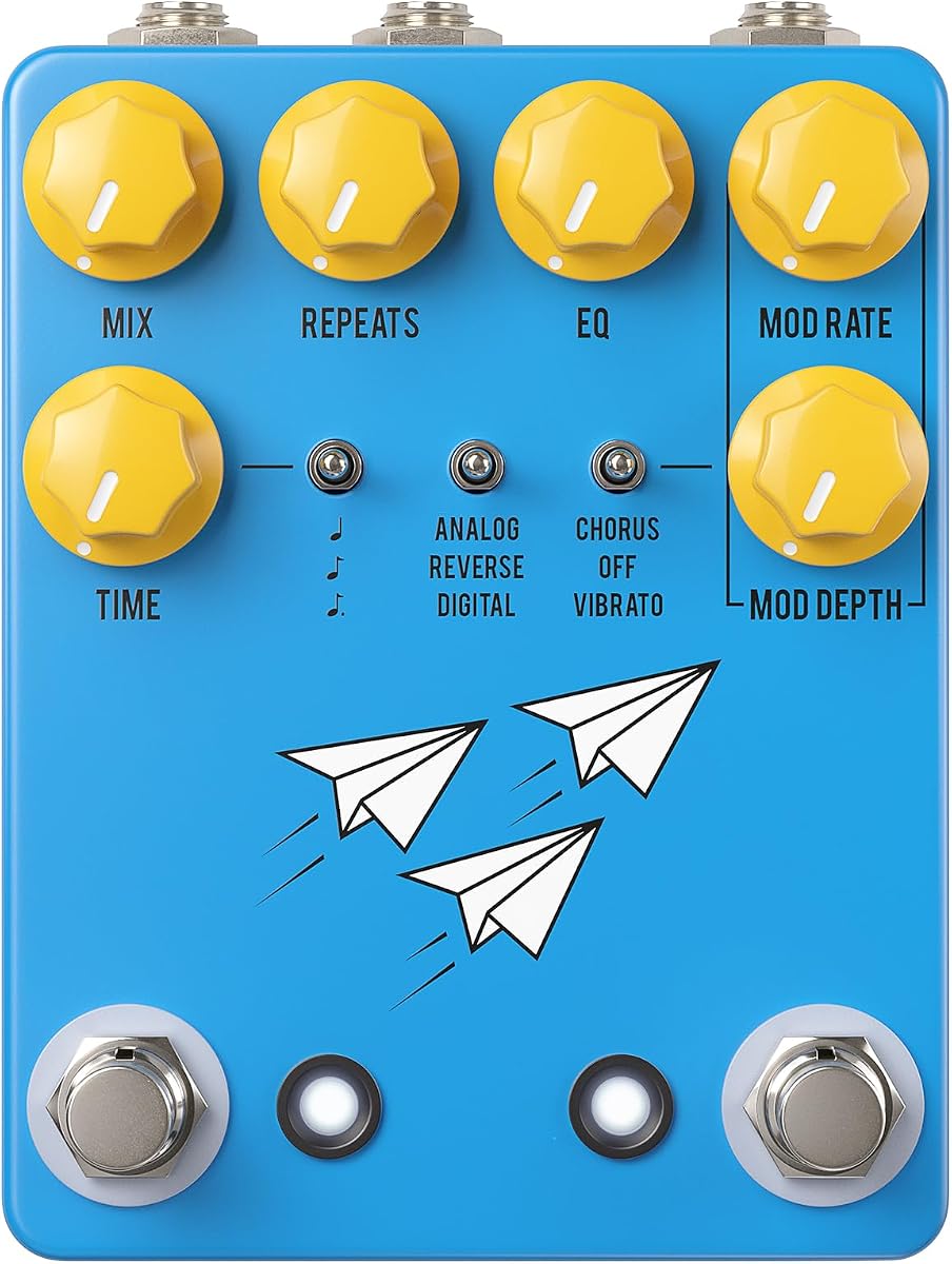JHS Pedals Flight Delay Pedal, Blue