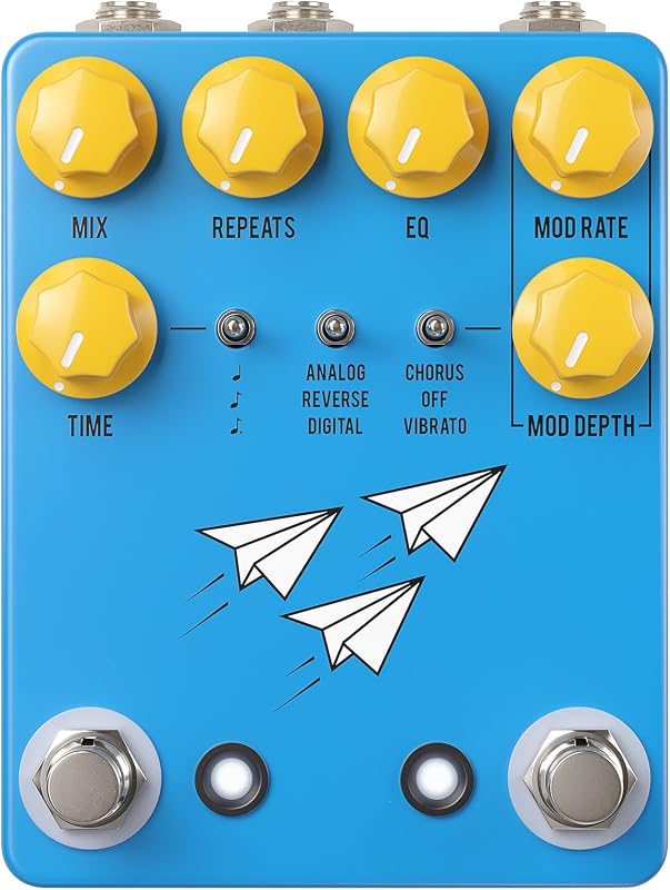 JHS Pedals Flight Delay Pedal, Blue