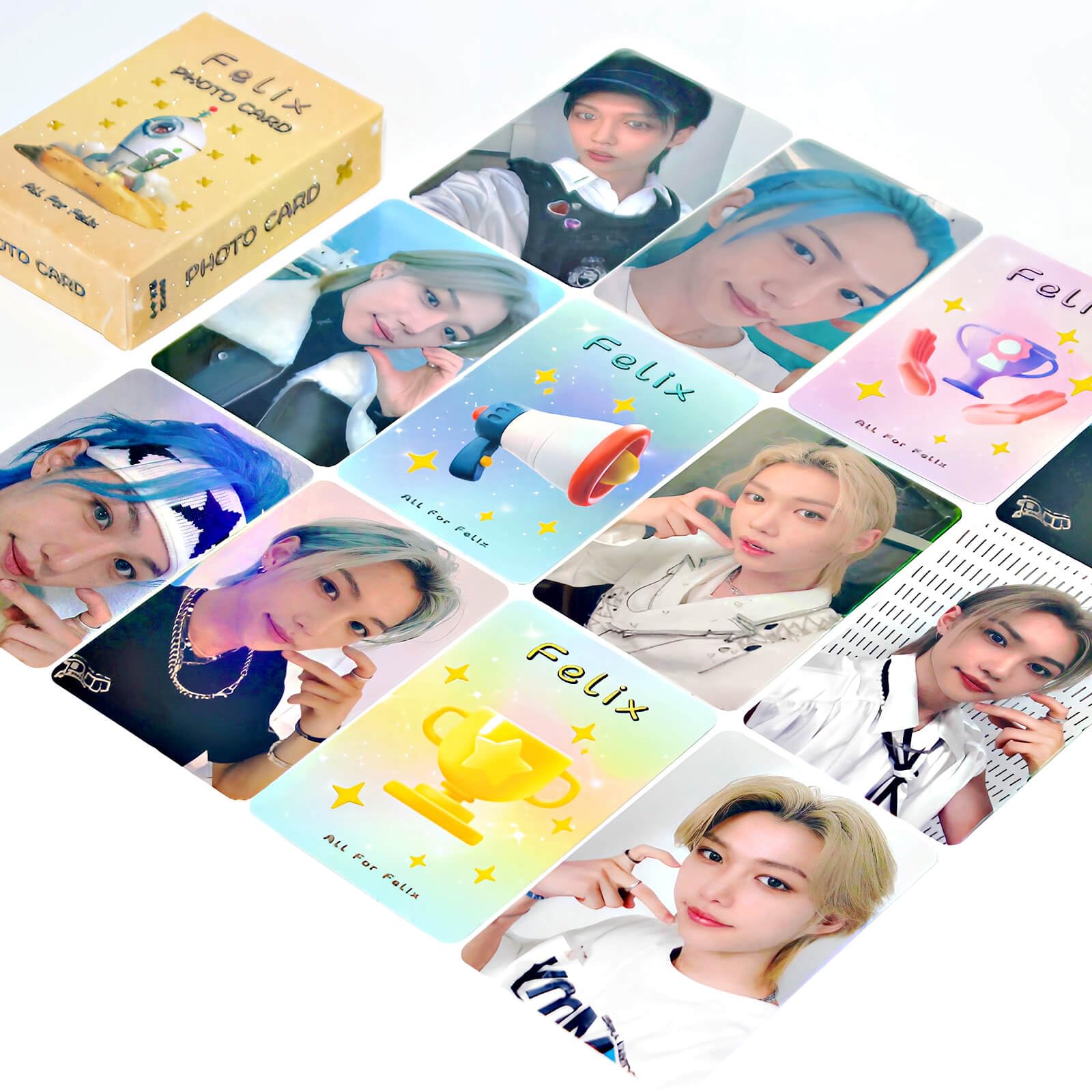 Amazon.com: PYAJUU Stray Kids Photocards KPOP Stray Kids Felix 
