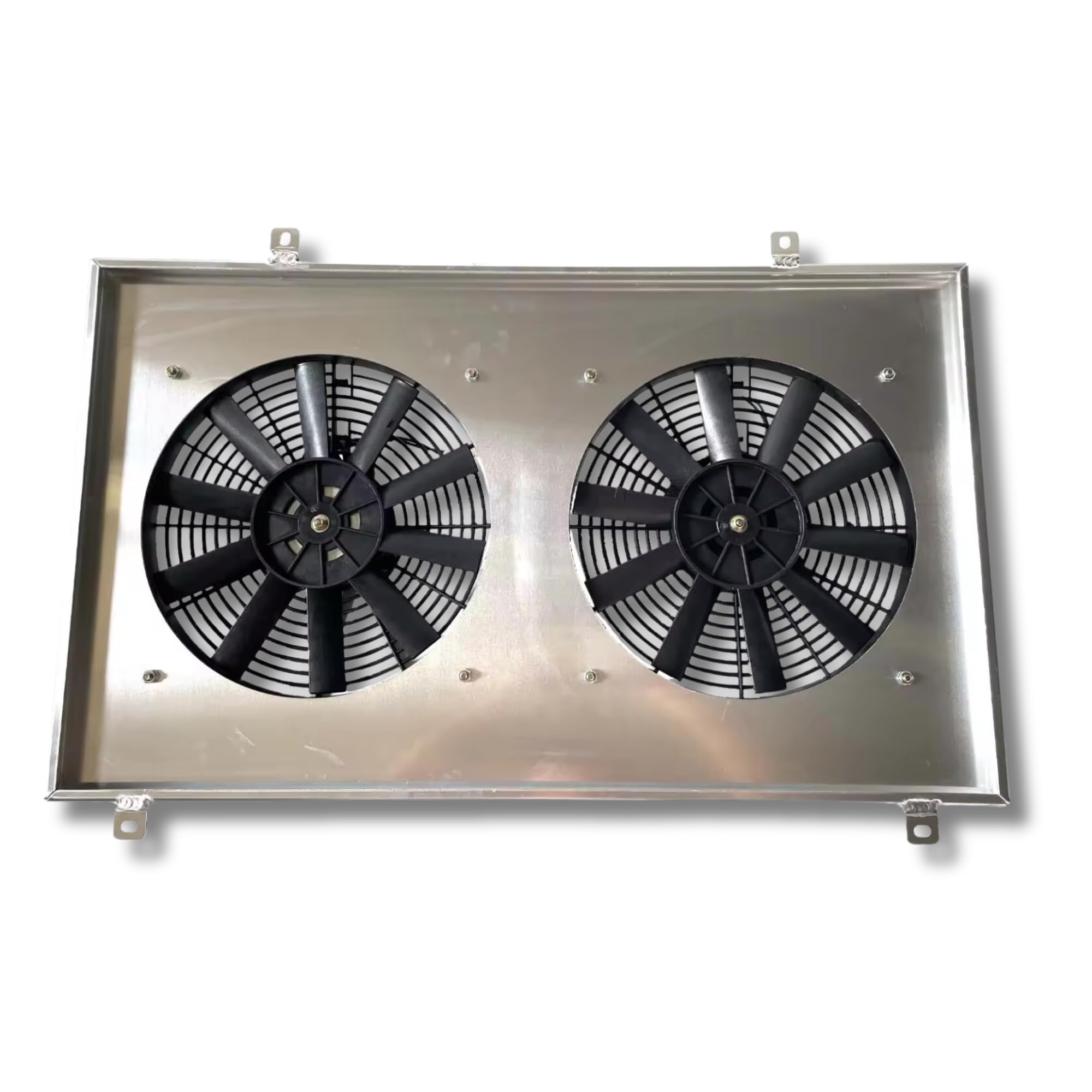 Electroventiladores compatible con Nissan Patrol 260 + Y60 para substituir embrague viscoso.