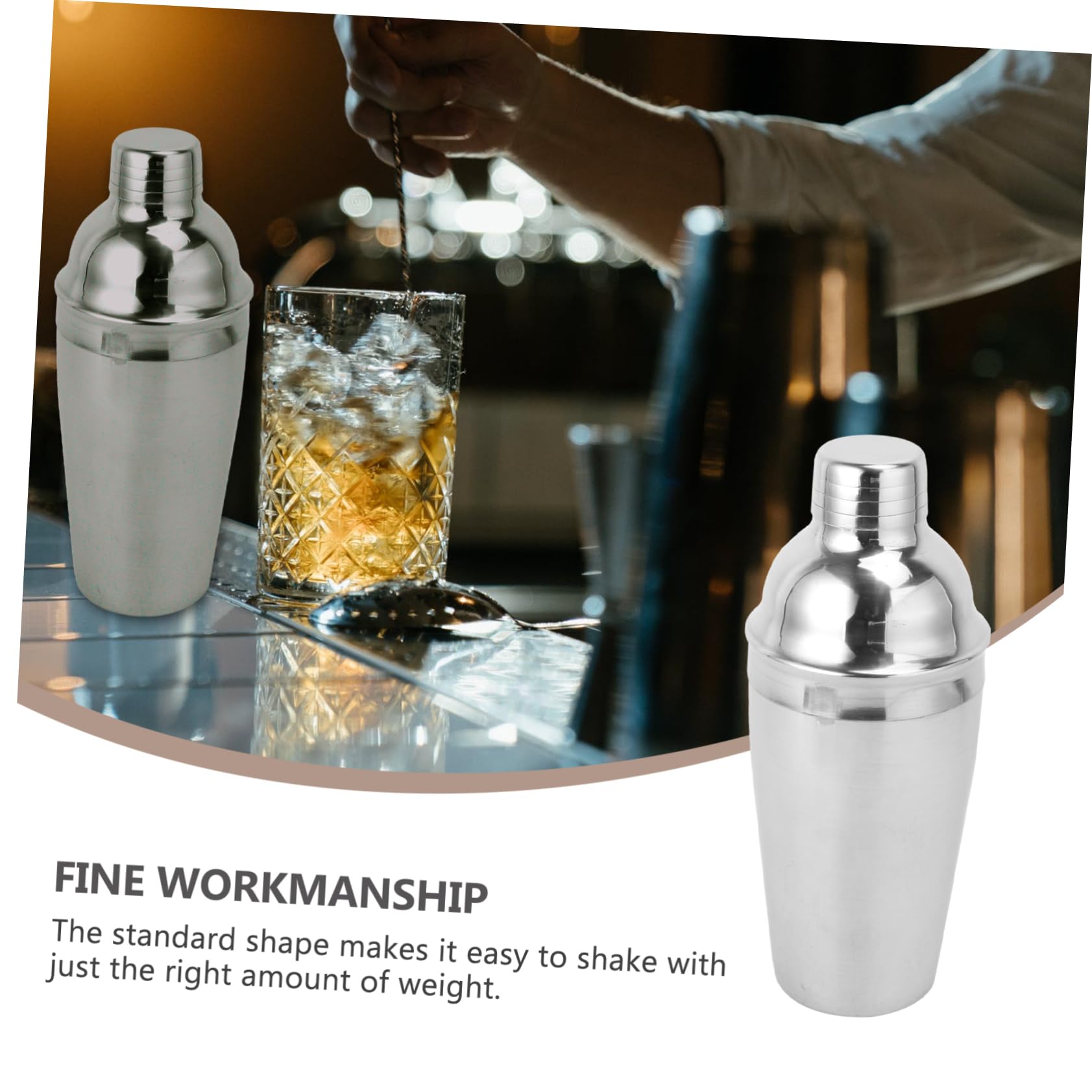 MAGICLULU 22piezas Coctelera Profesional de Equipo para Cócteles Incluye Vaso Medidor Coctelera y Suministros para Barman para Preparar Cócteles Casa