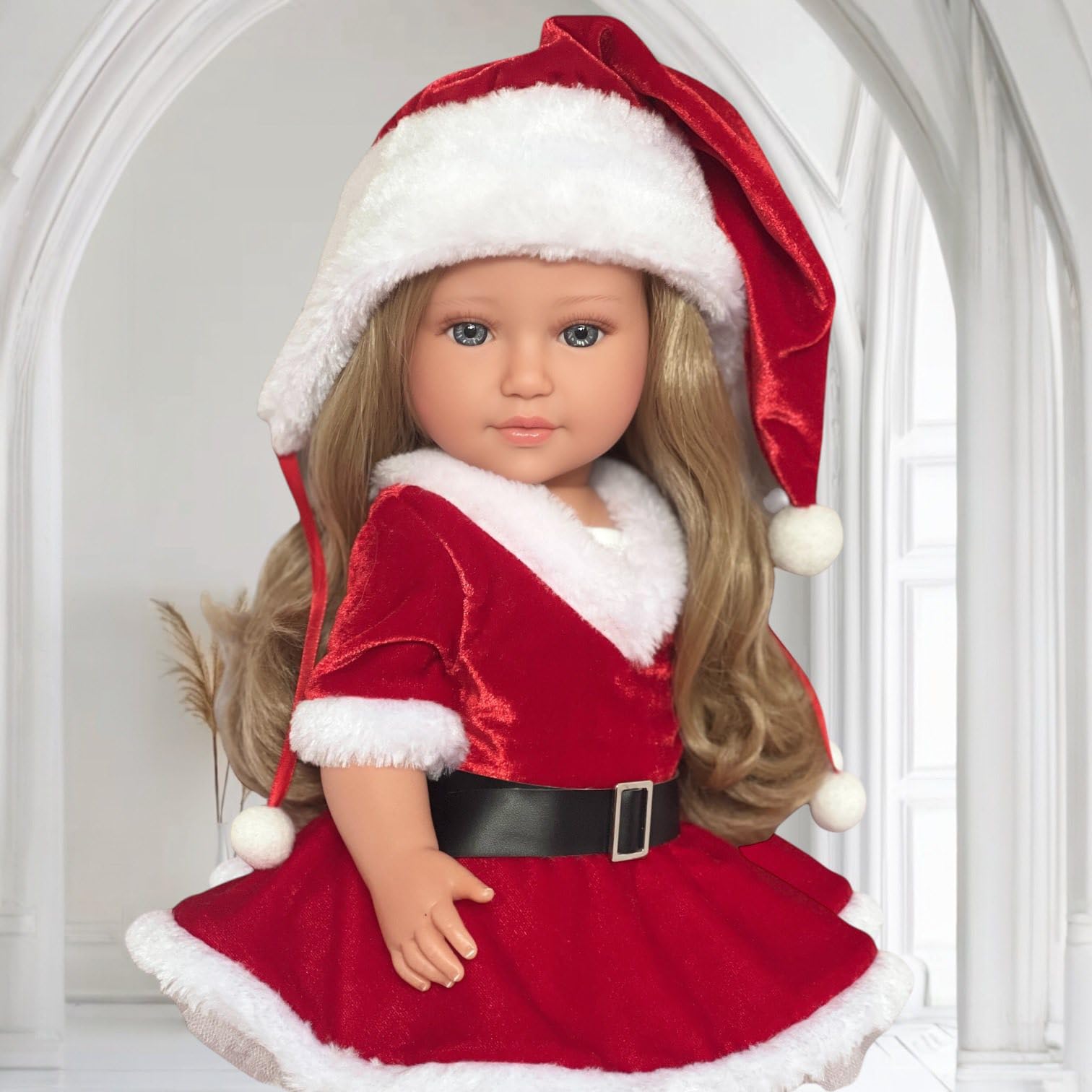 Amazon.com: Holiday Outfit Fits 18 Inch Dolls and 15 Inch Baby Dolls- 18  Inch Doll Clothes : Toys & Games