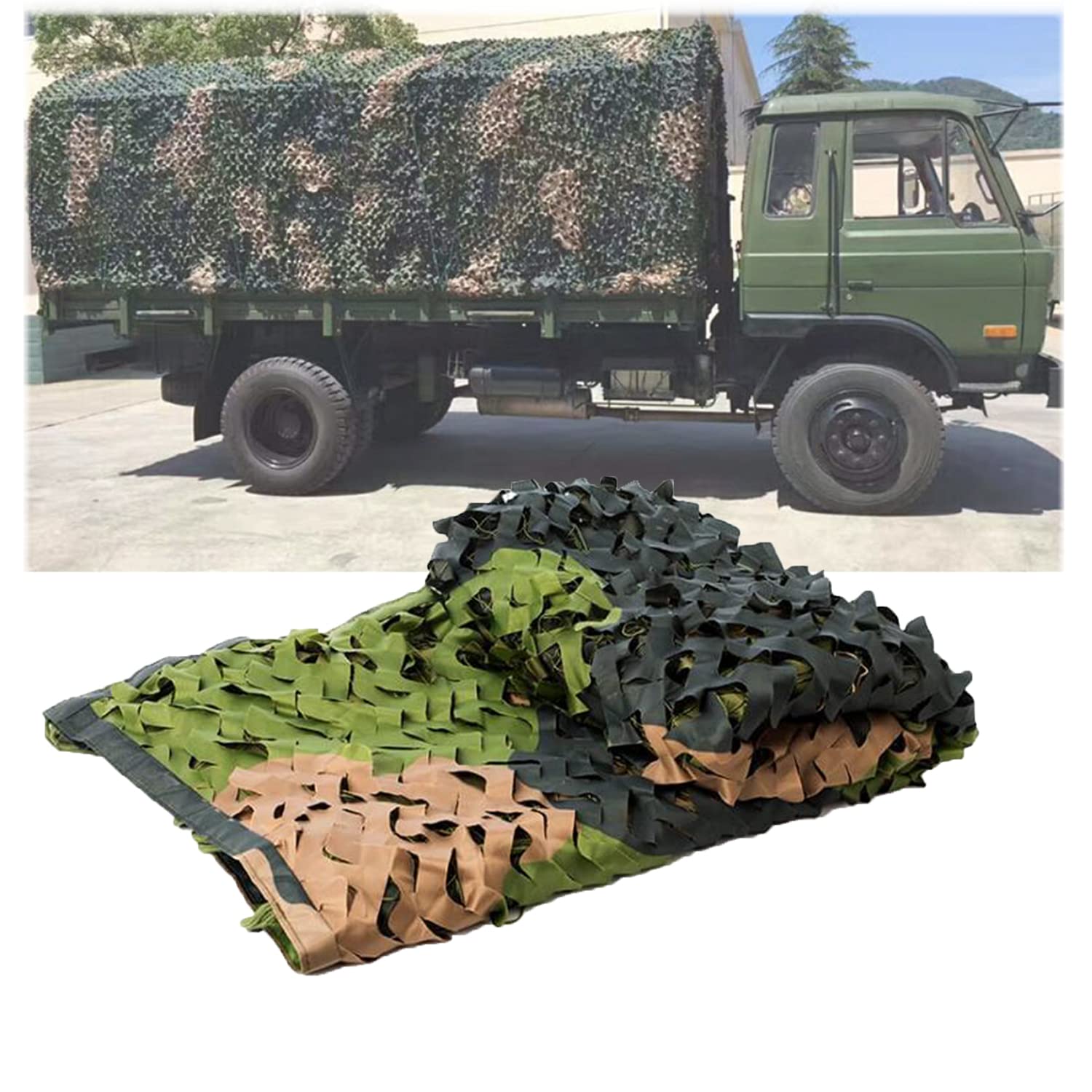 GASSNAKE Camuflaje 150D - Red para sombrilla de Caza al Aire Libre, Camuflaje (7 Colores) — view 14