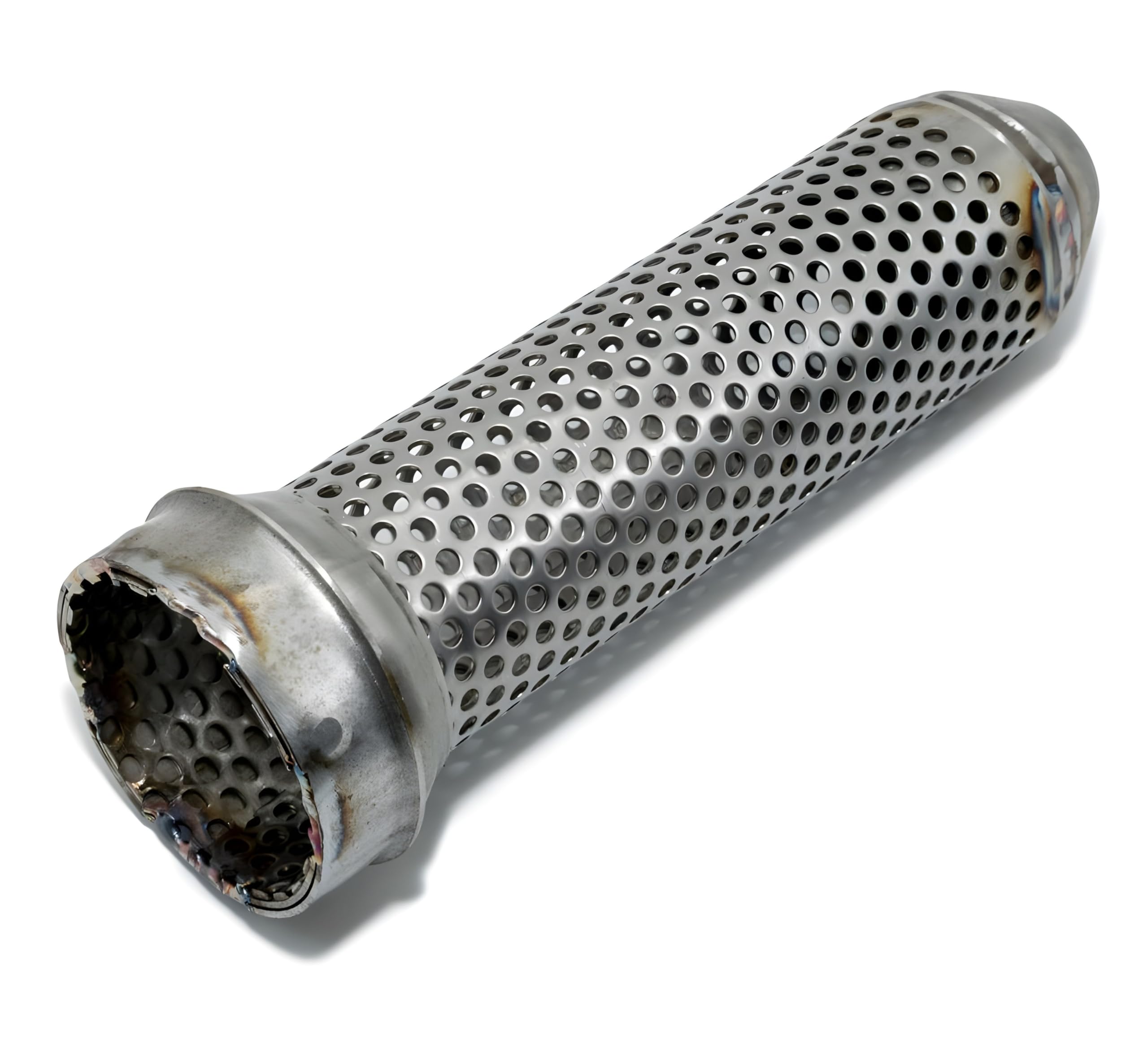 Silenziatore Di Scarico In Carbonio Mulcort - Coda Esagonale Inclinata, Universale Per Moto E ATV - Foto 6