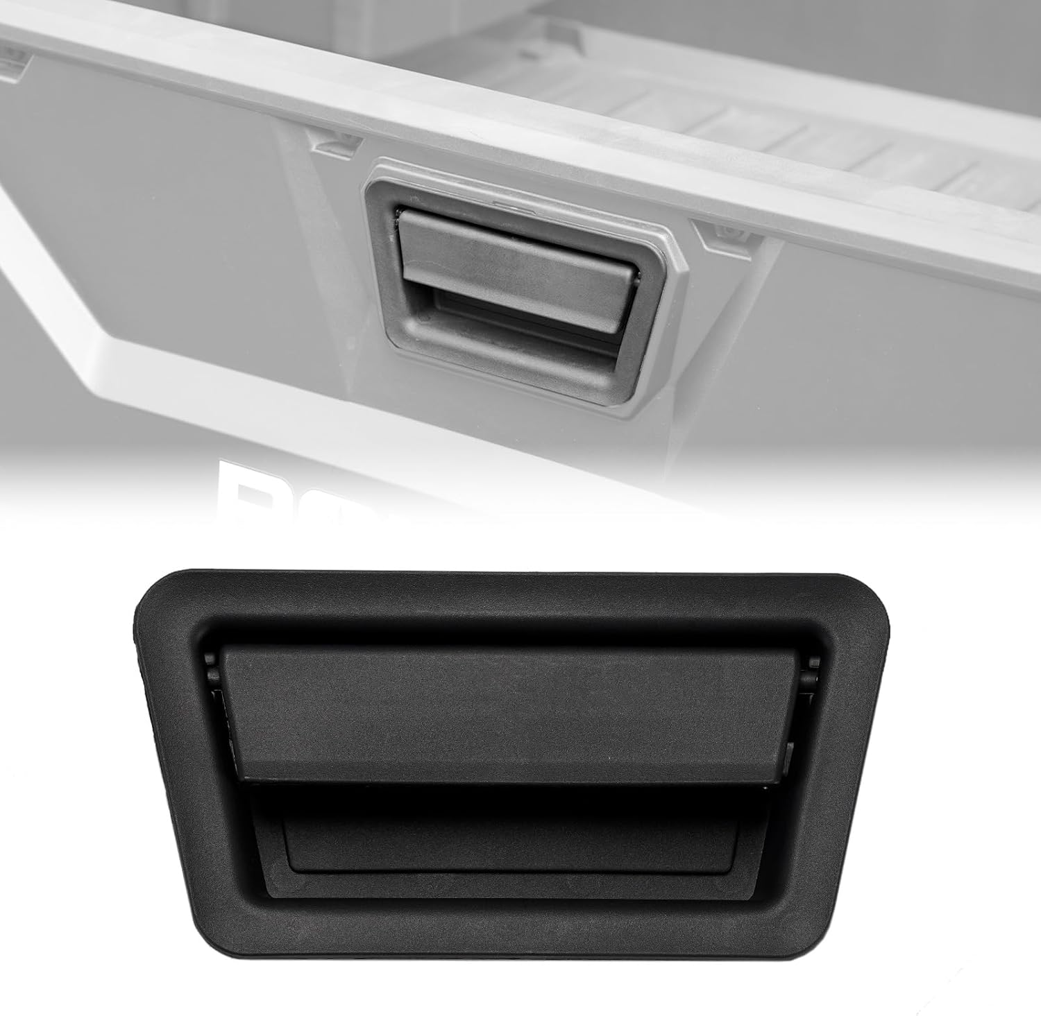 A & UTV PRO Tailgate Paddle Latch for Polaris Ranger 570 Fullsize/Ranger XP 900 & Full-Size Diesel 2013-2024, UTV Cargo Box Paddle Latch Accessories, Replace OEM # 7081820, 1PC