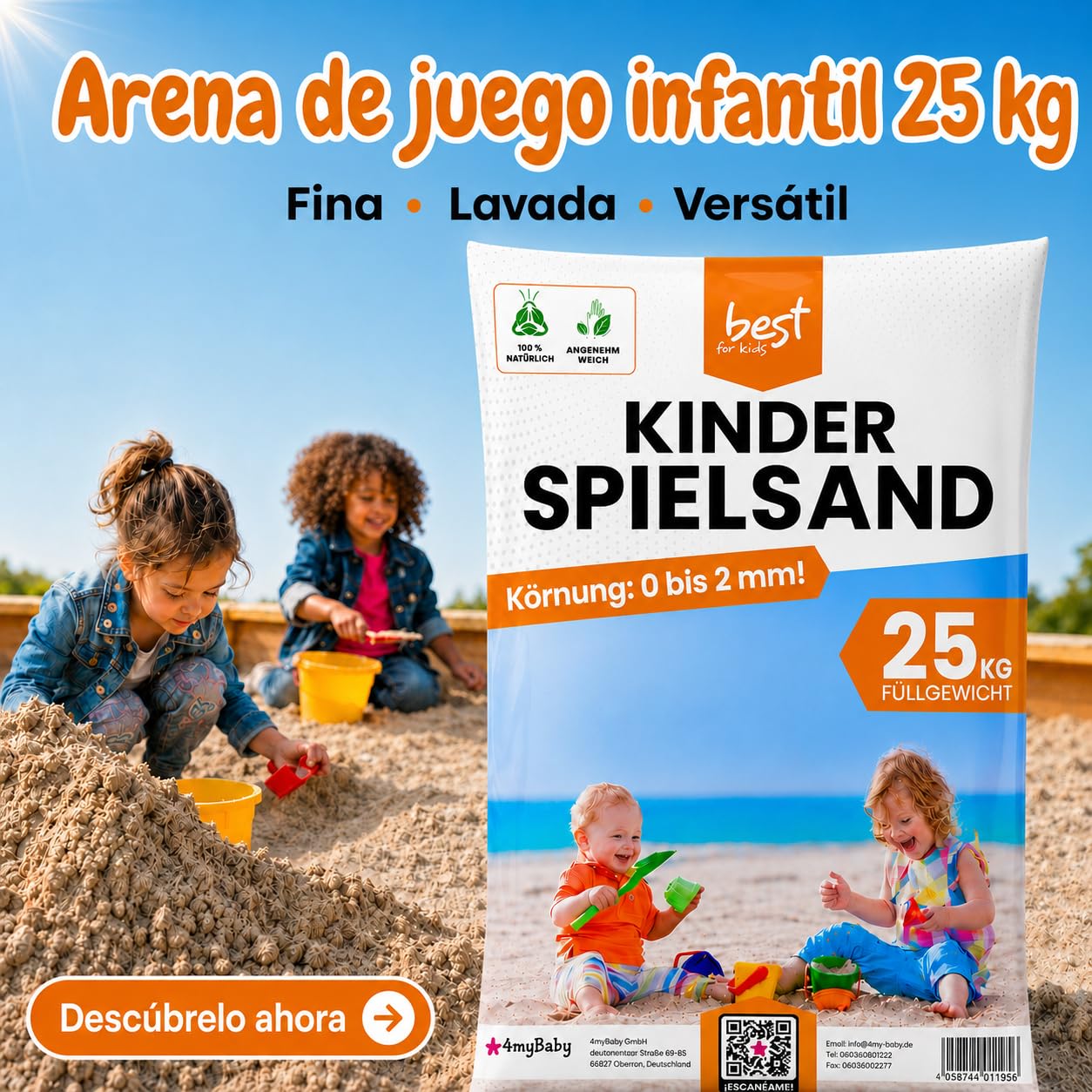 Best for Garden Arena de juego 25 kg