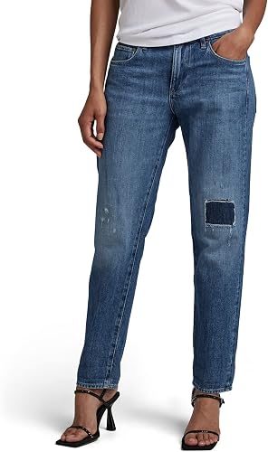 G-STAR Kate Boyfriend Jeans para Mujer, Azul (Faded Capri Restored D15264-c779-d