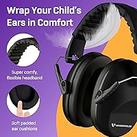 Vista 60 de Vanderfields Kids Ear Protection Earmuffs - Noise Cancelling Headphones for Kids, Autism, Toddler, Children