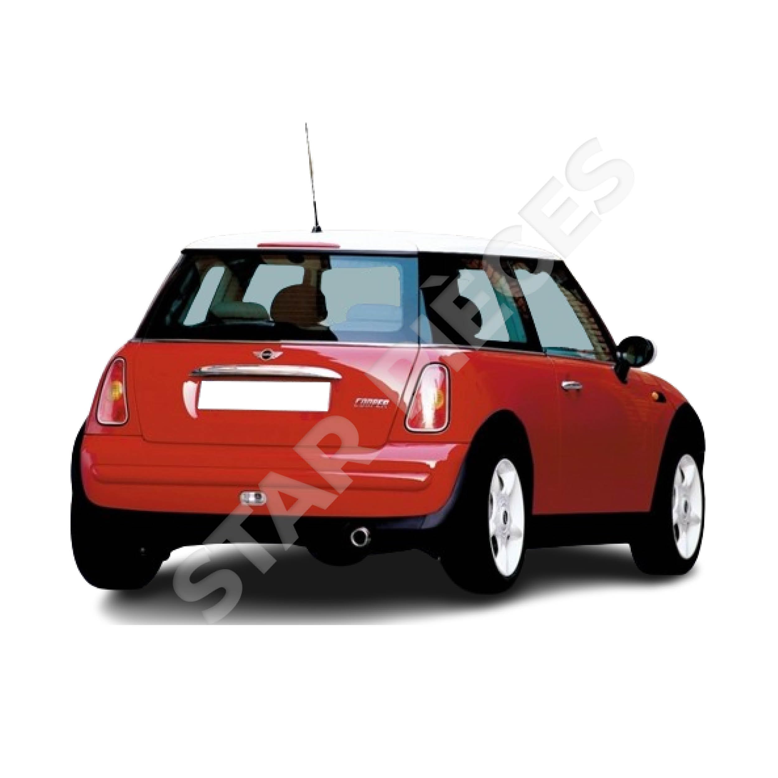 2 pistoncini portellone compatibile per Mini Cooper (R50, R53) e Mini One (2001-2006) ammortizzatori cofano posteriore. 41626801258