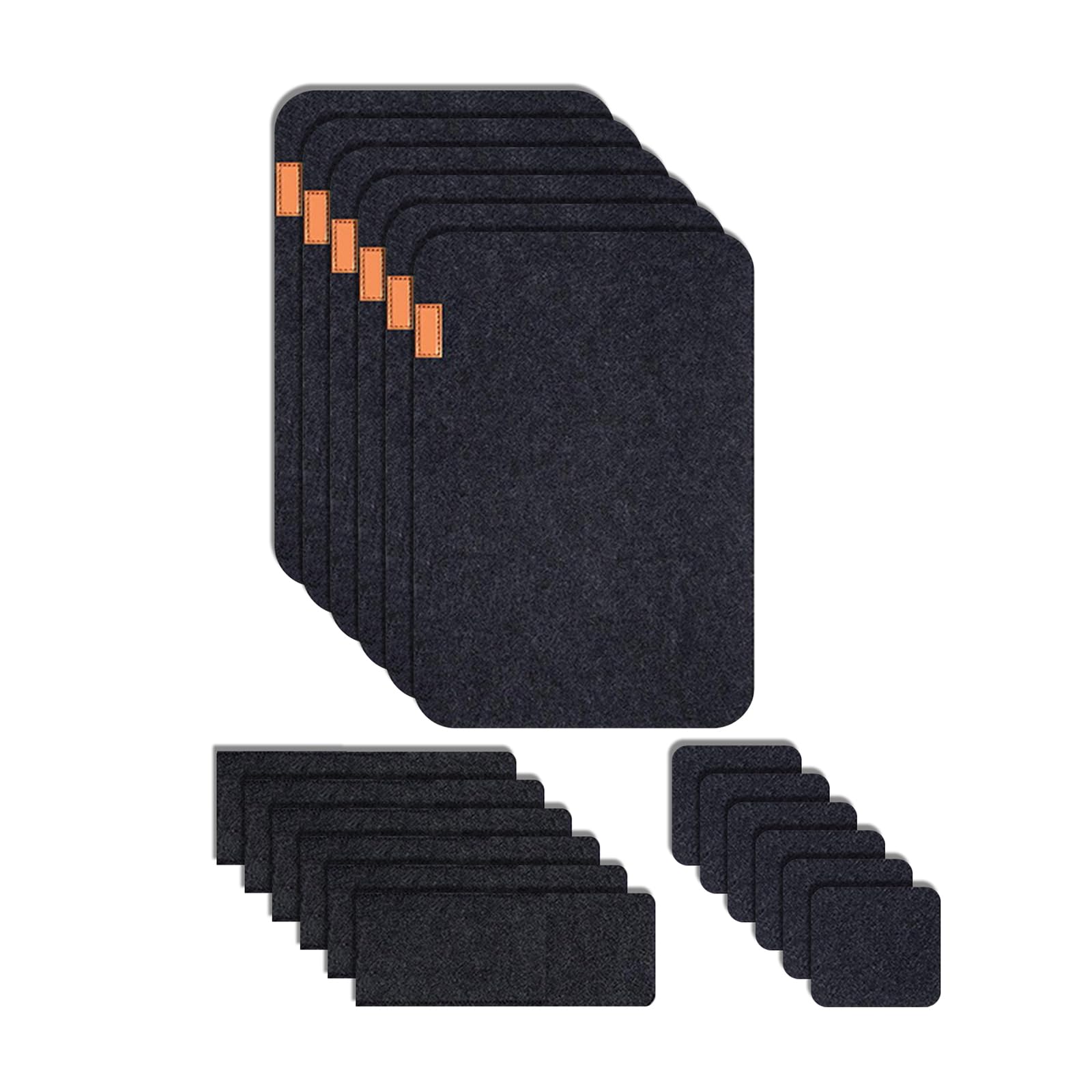 Insulation Felt Dining Placemats and Coasters Set of 6 Home Kitchens Decors for Home Restaurants and Cafes Cafe Placemat Set