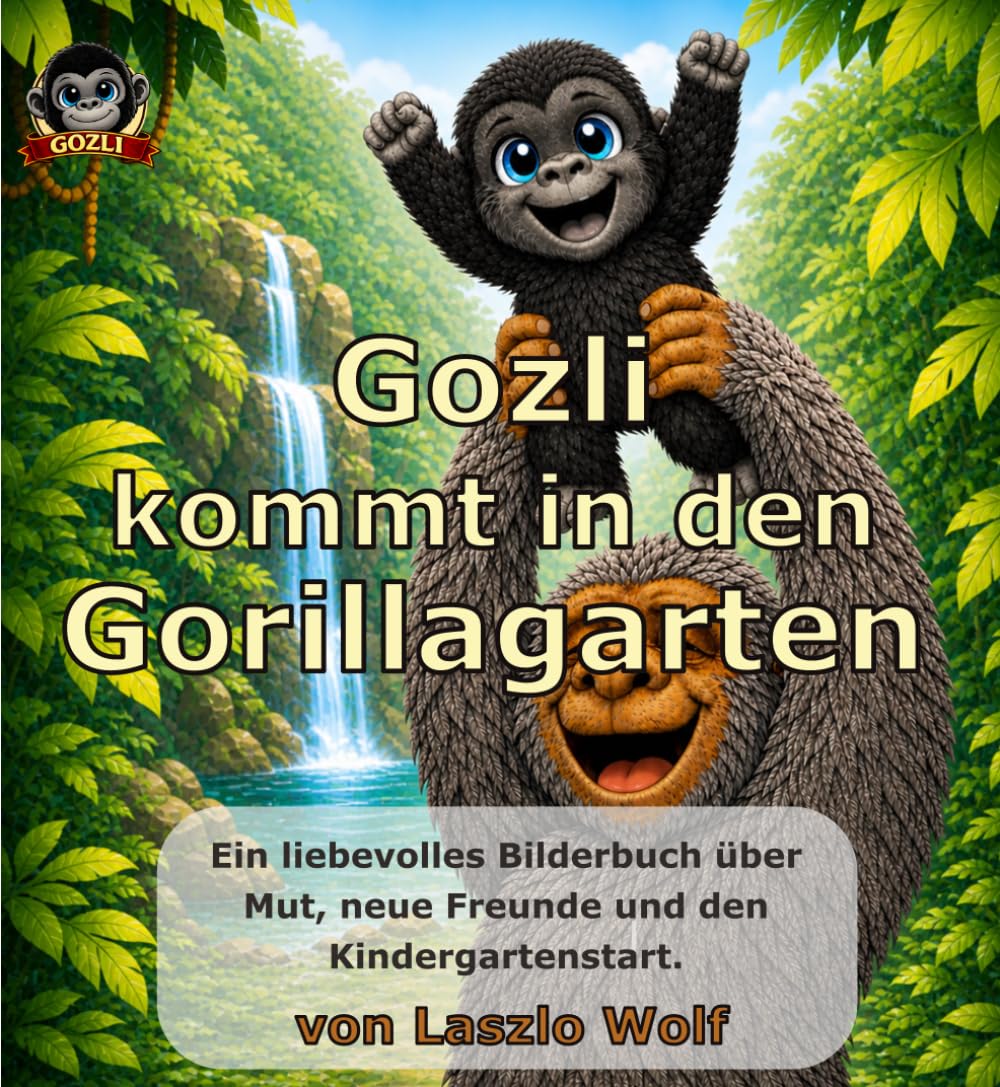 Gozli kommt in den Gorillagarten: Ein liebevolles Bilderbuch über Mut, neue Freunde und den Kindergartenstart.