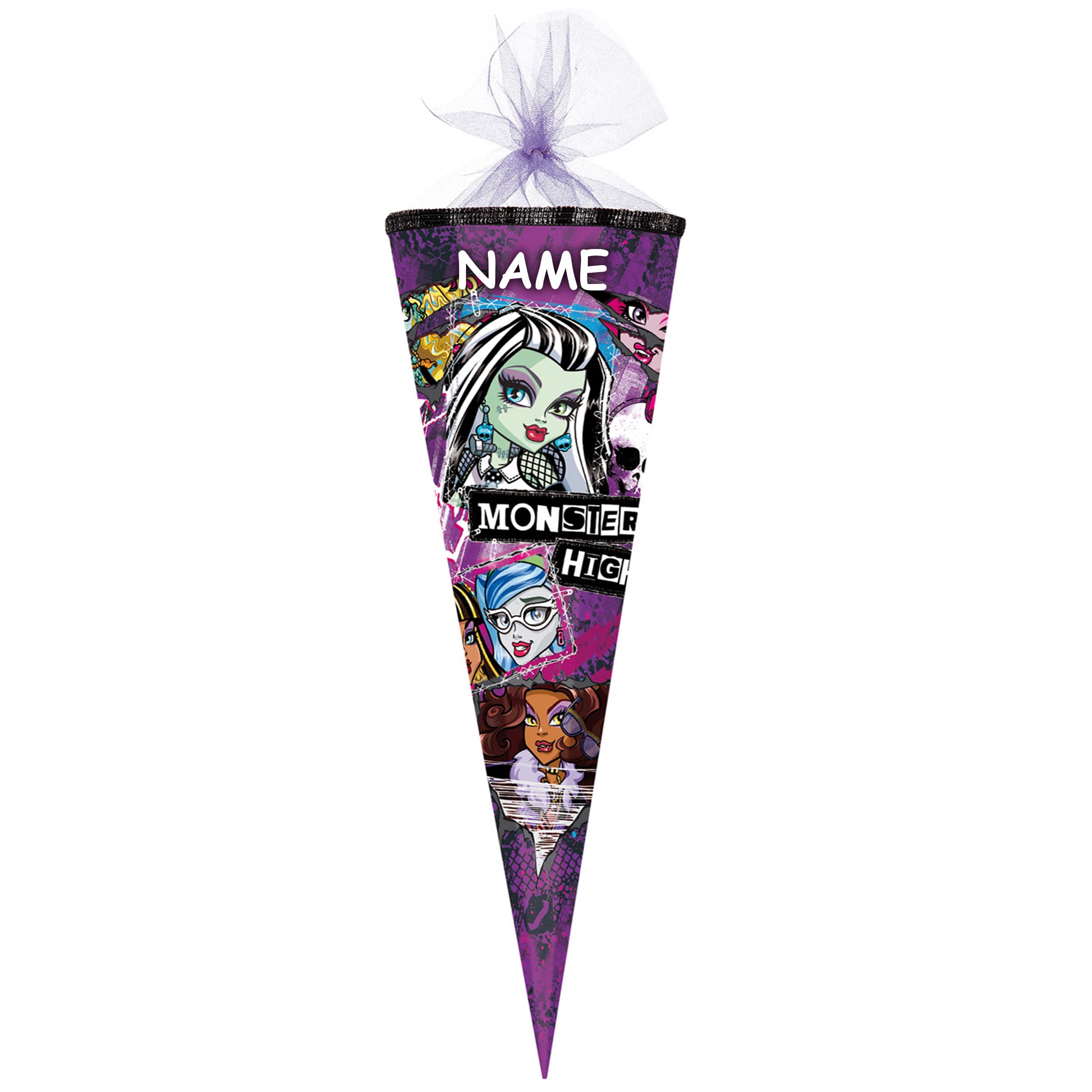Schultüte Star Darlings – 85 Cm, Eckig, Mit Tüllabschluss, Optional Mit Kunststoffspitze & Namen